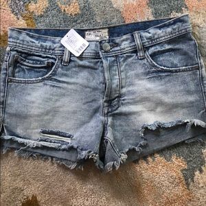 Free People Jean shorts size 27